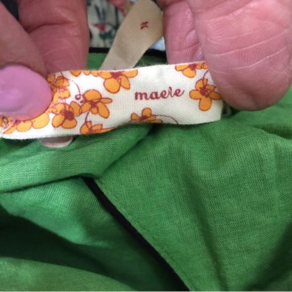 ANTHROPOLOGIE Maeve French Polynesia Dress - Picture 5 of 8